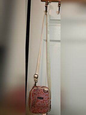 Ivory and Blush Adjustable Crossbody Straps